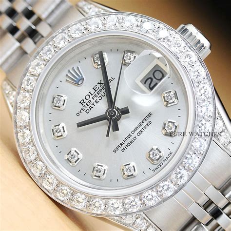 used white gold womens rolex|women's white gold rolex watches.